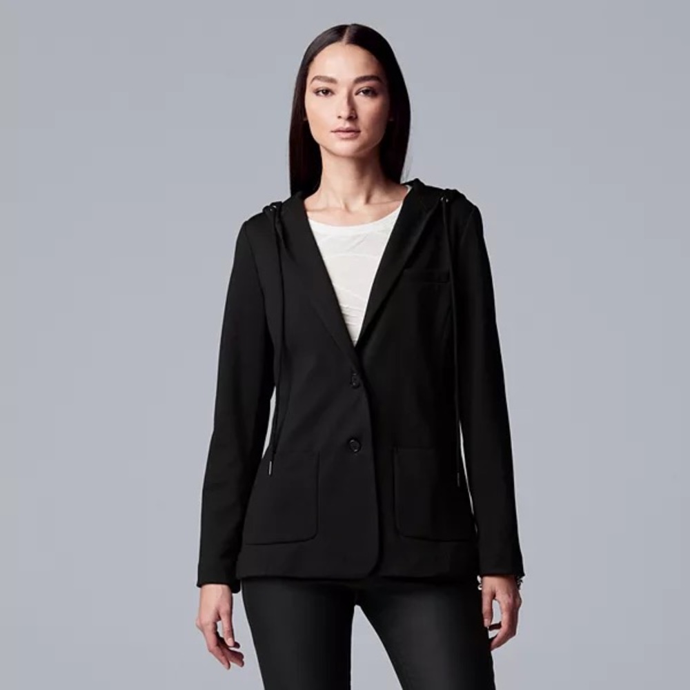 Simply Vera Hooded Blazer